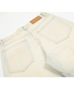 Distressed Ripped Jeans for Men - American High Street Style Straight Leg Pants