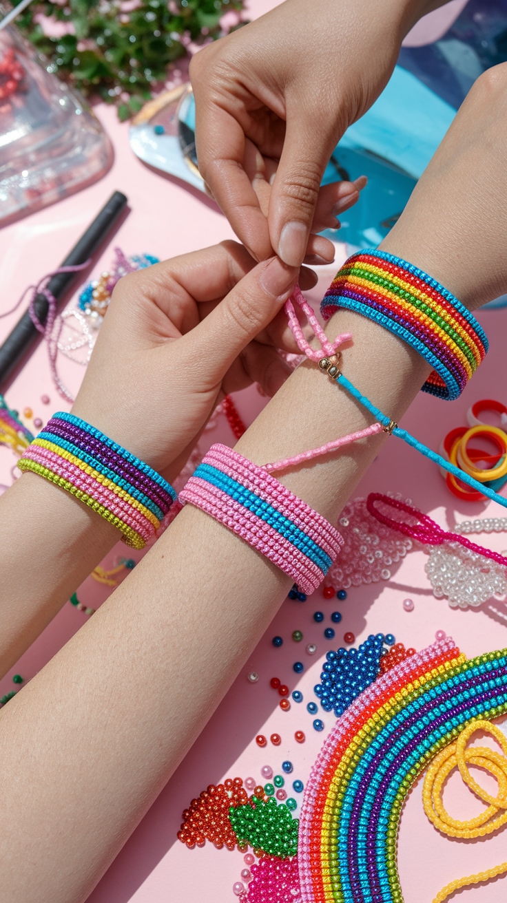 DIY Matching Bracelets: A Step-by-Step Tutorial outfit idea
