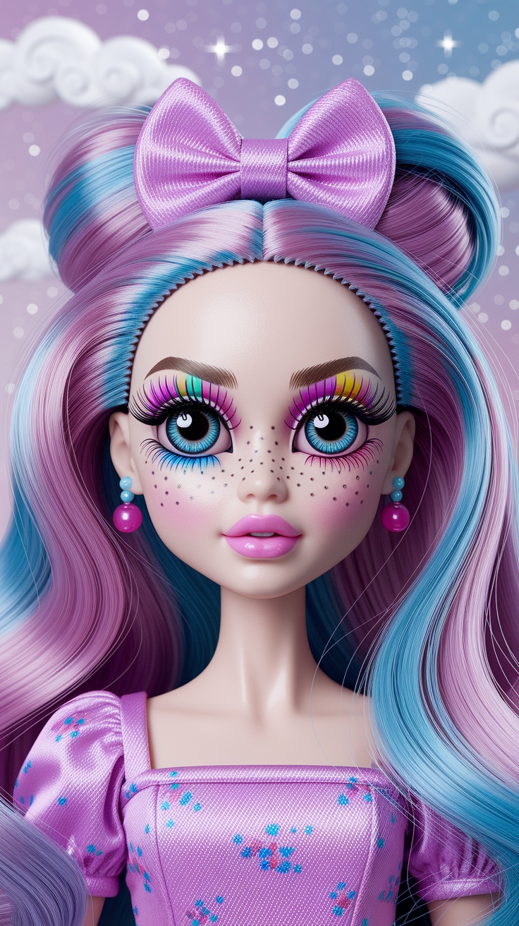Doll Style Make Up: Playful and Whimsical Looks outfit idea