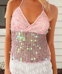 Dollette Style, Princess Polly Pjs - Beaded Backless Top