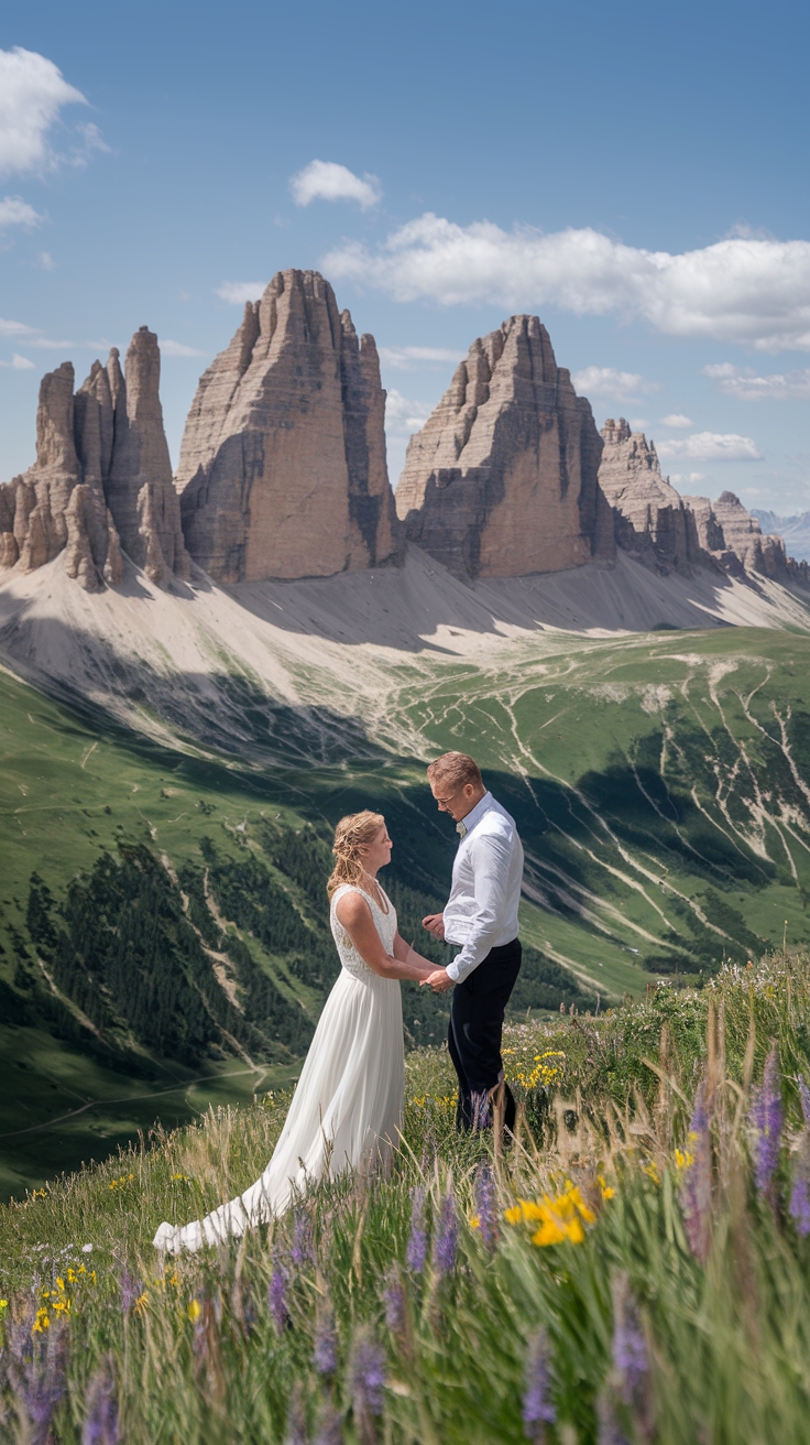 Dolomites Elopement: A Dreamy Destination Wedding outfit idea