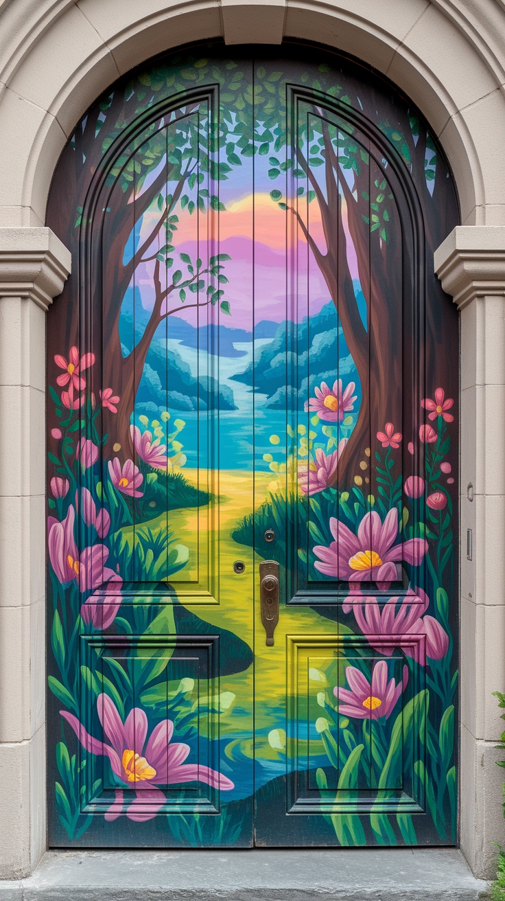 Door Murals: Transform Your Entryway with Art outfit idea