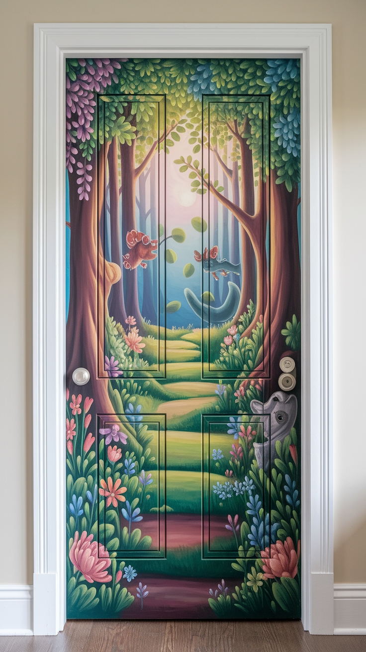 Door Murals Painted Easy: Add Flair to Your Entryway outfit idea
