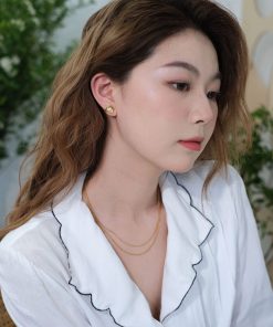 Double-Layer Minimalist Chain Necklace for Women - Ultra-Fine Metal Clavicle Layered Jewelry, Versatile European and American Style