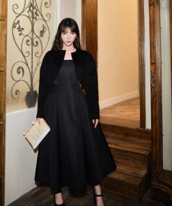 Double-Sided Cashmere Cardigan - Women's Pure Wool French-Style Knitted Short Outerwear for Winter Fashion