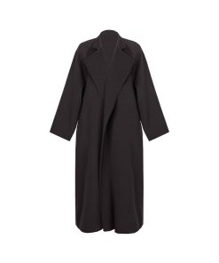 Double-Sided Wool Coat for Women, Arctic Gray, Autumn Winter Jacket, 100% Australian and American Wool, Stylish Outerwear, Cozy Fashion