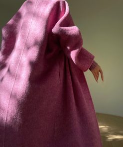 Double-Sided Woolen Overcoat - Madrid Holiday Design, Autumn/Winter Silhouette, Fashionable Layering Piece for Stylish Outfits