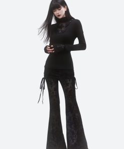 Downtown Outfits Women, Down Town Fits - Goth Cross Top