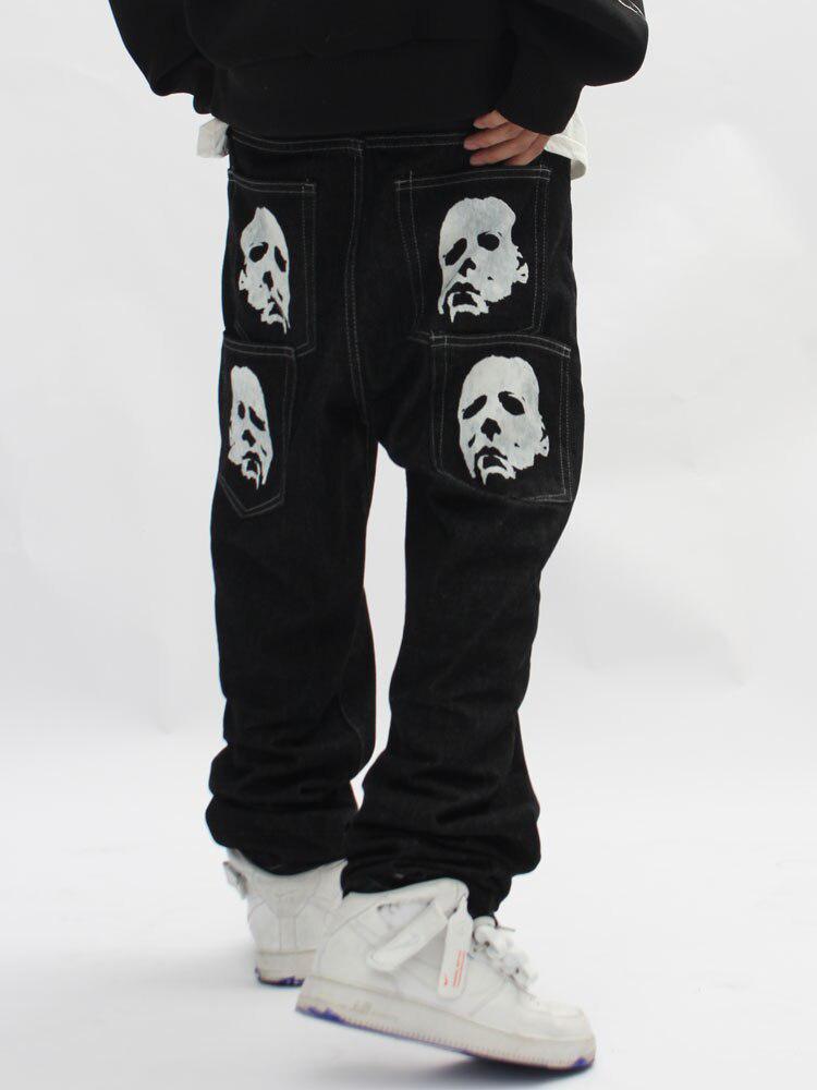 Dream Style Fashion, Baggy Outfit Ideas Street Styles - Michael Myers Baggy Jeans Dream Style Fashion, Baggy Outfit Ideas Street Styles - Michael Myers Baggy Jeans