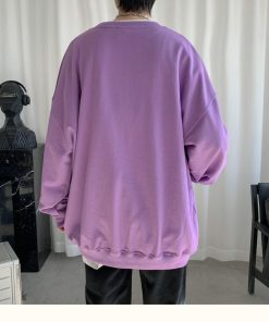 Dress On Pants, Nyc Winter Fits - Soft Boy Basic Oversized Sweatshirt