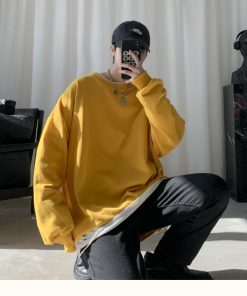 Dress On Pants, Nyc Winter Fits - Soft Boy Basic Oversized Sweatshirt