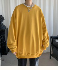 Dress On Pants, Nyc Winter Fits - Soft Boy Basic Oversized Sweatshirt
