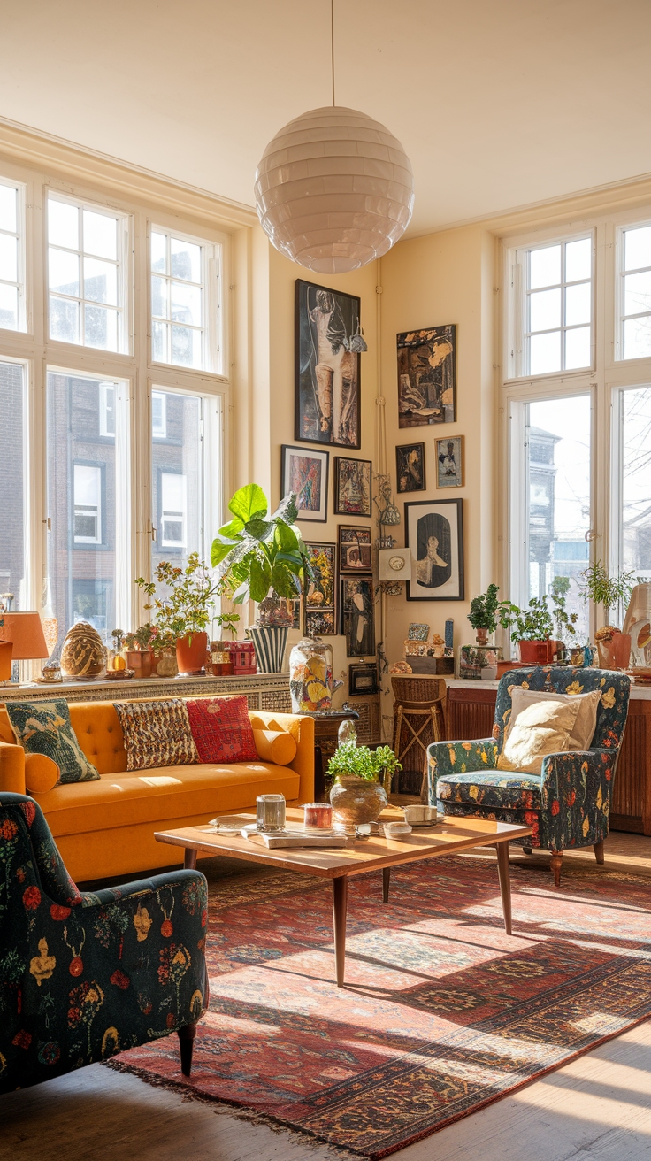 Eclectic Apartment Living Room: Create a Cozy Atmosphere outfit idea