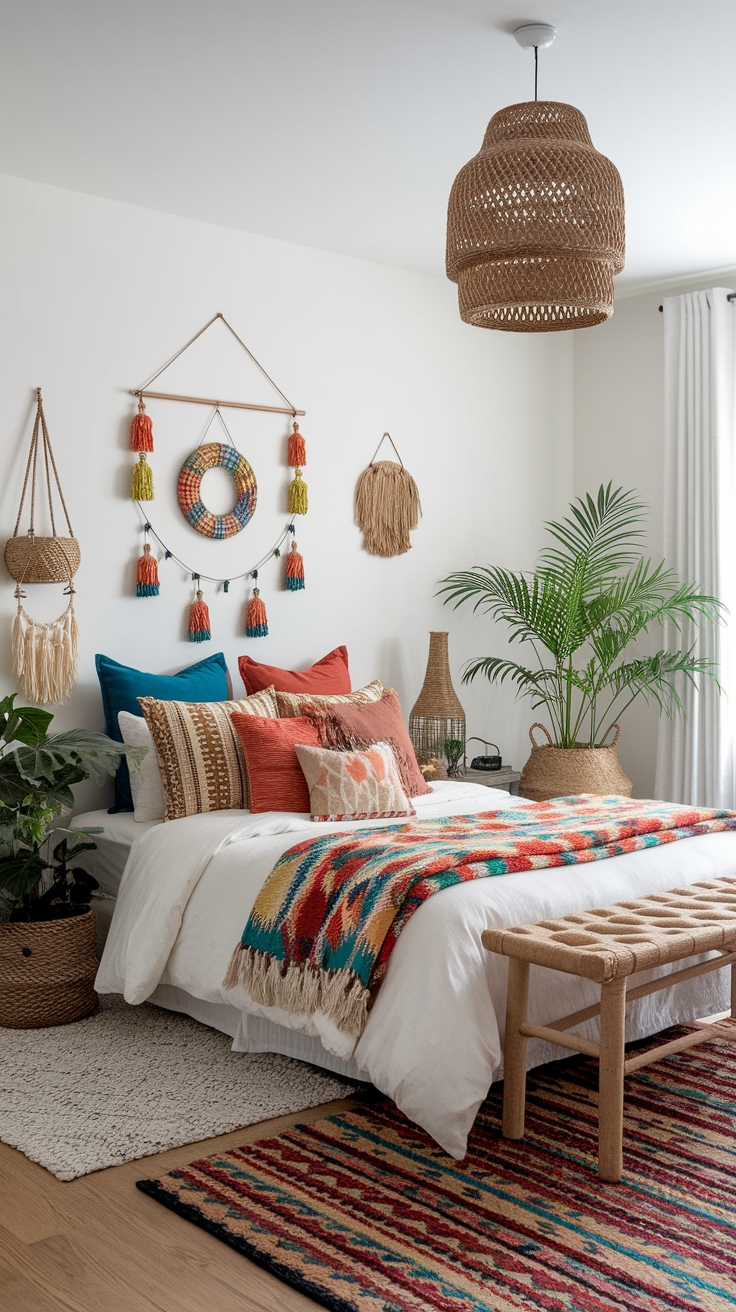 Transform Your Space with an Eclectic Boho Bedroom outfit idea