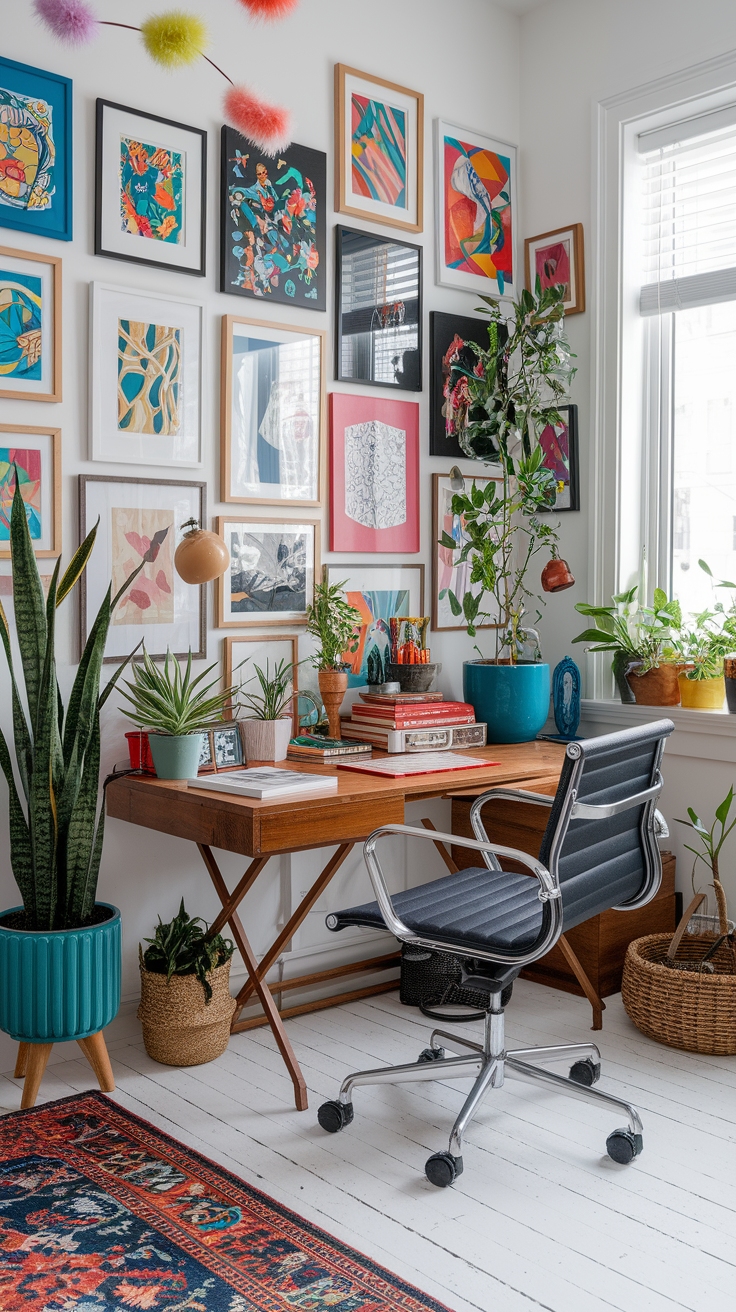 Setting Up an Eclectic Maximalism Office for Inspiration outfit idea