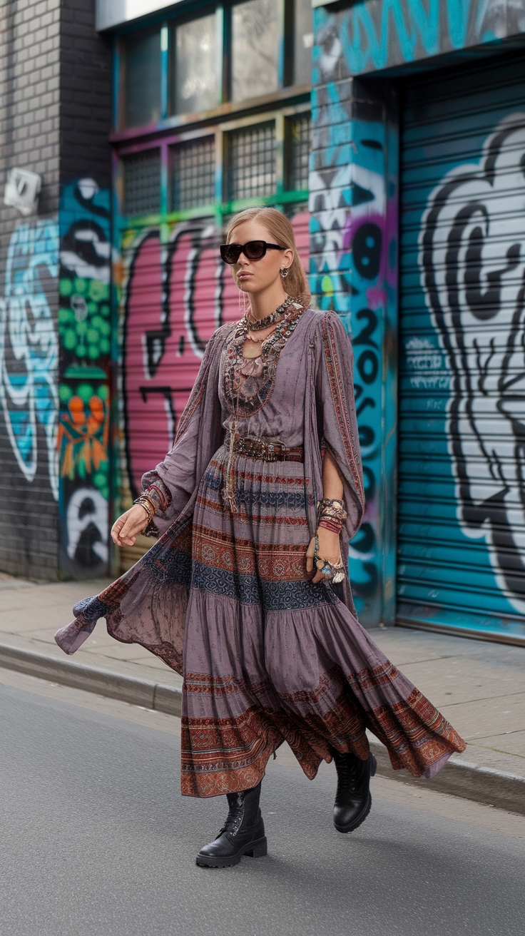 Edgy Boho Outfits: Unique Styles for the Bold Fashionista outfit idea