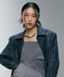 Electroplated Wavy Combination Collar - Roaring Beast Design, Trendy Statement Jewelry, Unique Fashion Accessory, Chic Style