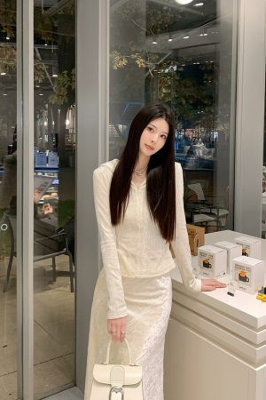 Elegant Apricot Velvet Embroidered Hooded Shirt for Women - High-End Fitted Top, Perfect for 90s and Y2K Style Fashion