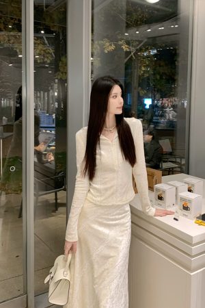 Elegant Apricot Velvet Embroidered Hooded Shirt for Women - High-End Fitted Top, Perfect for 90s and Y2K Style Fashion