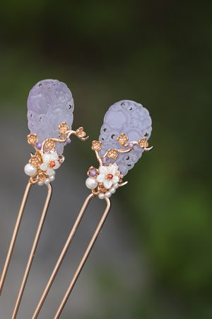 Elegant Chinese-Style Hairpin for Updo, Minimalist National Style Accessories, Luxurious Song Dynasty Hanfu Hair Ornament