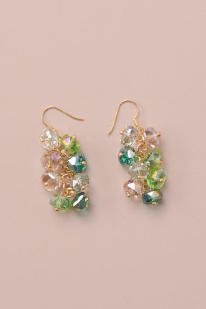 Elegant Fairy-Inspired Crystal Earrings - Stylish High-End Face-Slimming Design for a Chic Look
