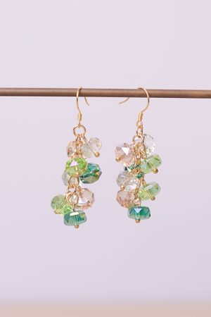 Elegant Fairy-Inspired Crystal Earrings - Stylish High-End Face-Slimming Design for a Chic Look