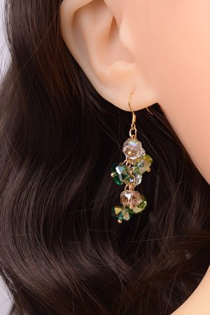 Elegant Fairy-Inspired Crystal Earrings - Stylish High-End Face-Slimming Design for a Chic Look
