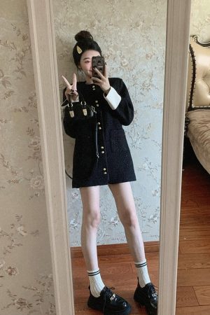Elegant French-Style Mid-Length Woolen Coat for Women - High-End, Loose-Fitting, Slimming, Thick Winter Overcoat