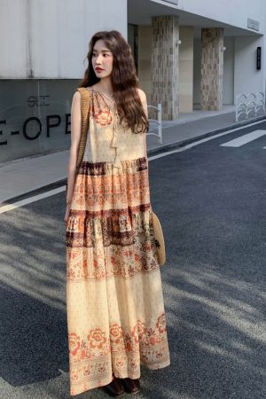 Elegant French Vintage Dress for May Day Outings - Stylish Cut with Classy Temperament, Perfect for 90s and Y2K Fashion Lovers