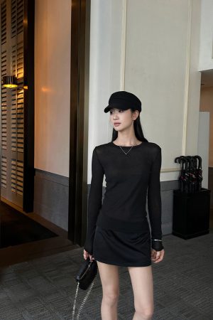 Elegant Glossy Micro Satin Pleated Mini Skirt for Women - Chic Low-Key Style, Perfect for Parties and Night Out