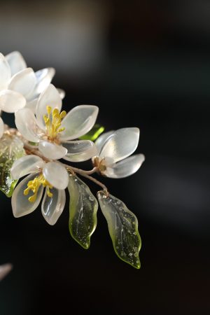 Elegant Magnolia Flower Hairpin - Ancient Style Hair Accessories for Qipao & Hanfu, Daily Dress Ornaments, Classical Side Clip
