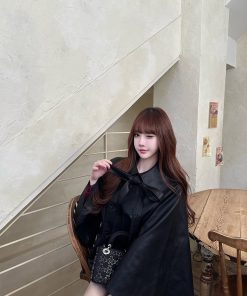 Elegant Niche Silhouette Coat Top for Women - Spring Summer 2025 Design with High-End Quality - Chic and Timeless Fashion Piece