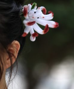 Elegant Nine-Tailed Fox U-Shaped Hairpin for Qipao Updo - High-End Ancient Style Accessory for Hanfu and Vintage Looks