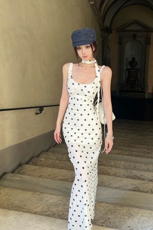 Elegant Sleeveless Long Dress for Tall Women - Summer Outfit, Parisian Style, Chic and Sophisticated Look