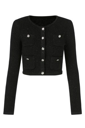 Elegant Slimming Knitted Two-Piece Set with Half Skirt - High-End Fragrance Inspired, Perfect for 90s and Y2K Fashion Lovers