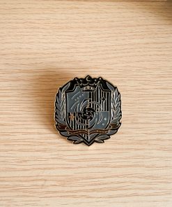 Embroidered Pudding Bear JK Uniform Brooch - British College Style Versatile Fashion Badge Suit Pin Accessory