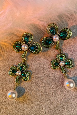Emerald Tassel Necklace 2025 - Elegant Clavicle Chain for Women, High-End Fashion Accessory for Dresses and Special Occasions