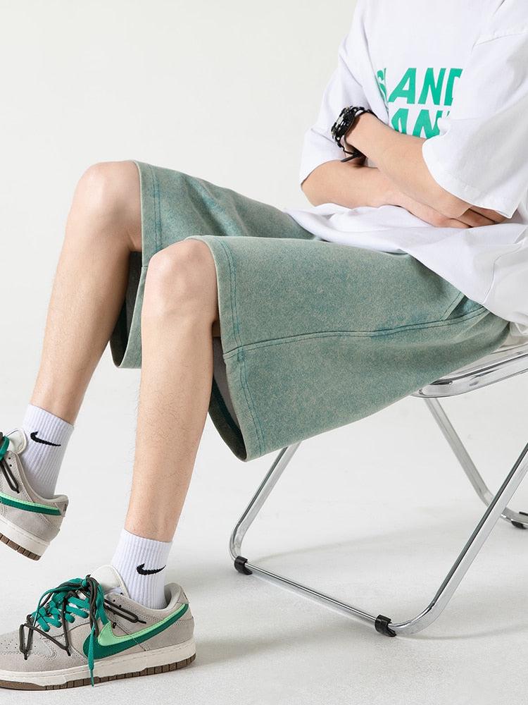 Europe Fits Fall, Dream Clothes Summer - Soft Boy Drawstring Waist Sweatshort Europe Fits Fall, Dream Clothes Summer - Soft Boy Drawstring Waist Sweatshort