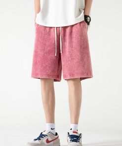 Europe Fits Fall, Dream Clothes Summer - Soft Boy Drawstring Waist Sweatshort