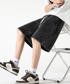 Europe Fits Fall, Dream Clothes Summer - Soft Boy Drawstring Waist Sweatshort