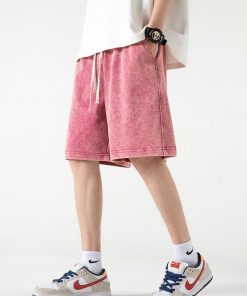 Europe Fits Fall, Dream Clothes Summer - Soft Boy Drawstring Waist Sweatshort