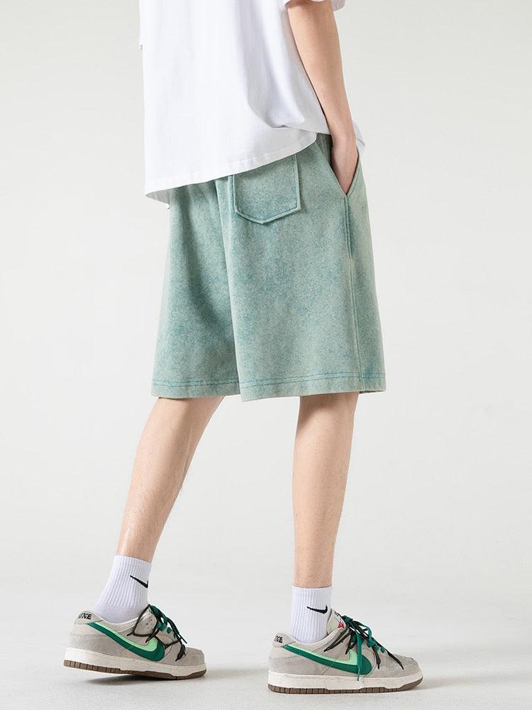 Europe Fits Fall, Dream Clothes Summer - Soft Boy Drawstring Waist Sweatshort Europe Fits Fall, Dream Clothes Summer - Soft Boy Drawstring Waist Sweatshort