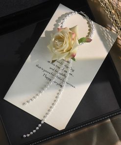 Exaggerated Floral Tassel Earrings for Women - Summer Rose Flower Drop Earrings with Pearl Accents, Trendy Fairy Style