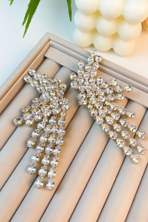 Exaggerated Long Tassel Earrings for Women - 2025 Trendy High-End Light Luxury European American Style