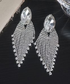 Exaggerated Tassel Earrings - Luxury Long Drop Design, Vintage European & American Style, Personalized Temperament Accessories