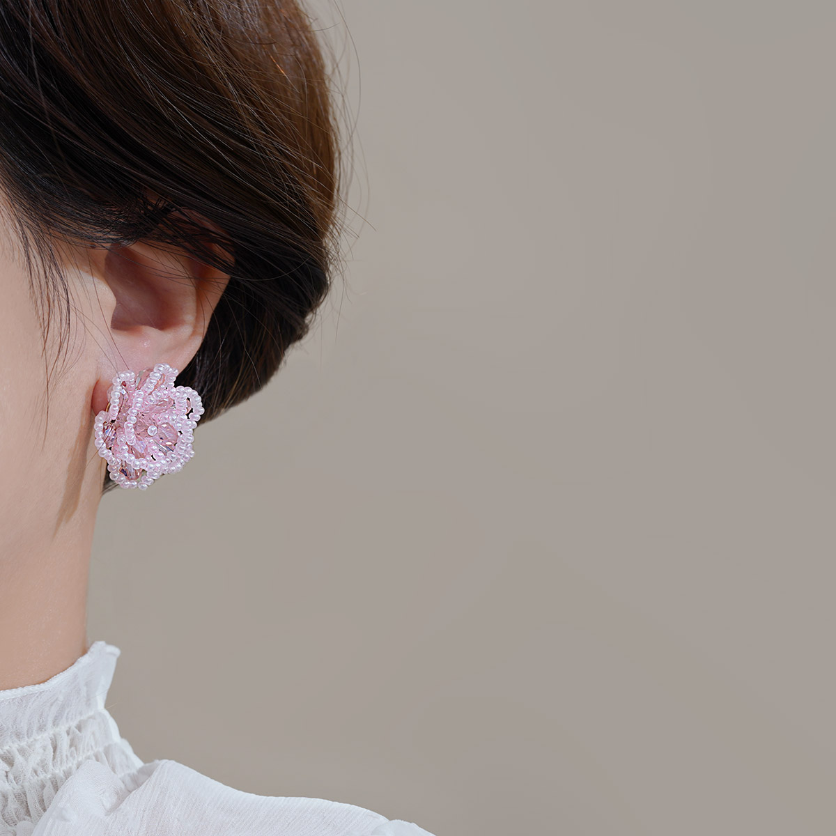 Exaggerated Three-Dimensional Flower Earrings - Unique Fairy Wind Design, Light Luxury Ear Studs for Elegant Style Exaggerated Three-Dimensional Flower Earrings - Unique Fairy Wind Design, Light Luxury Ear Studs for Elegant Style