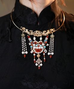 Exquisite Dragon Year Hairpin for Girls, Traditional Chinese Hair Clip, Hanfu Accessories, Vintage National Style Hair Ornament