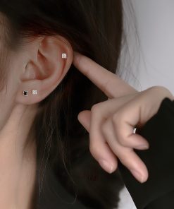 Exquisite Small Ear Studs for Sleeping, Cartilage Earrings, Comfortable Ear Hole Accessories, 2025 Trendy Jewelry