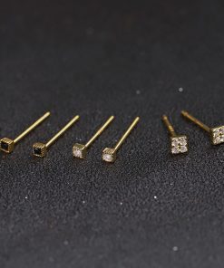 Exquisite Small Ear Studs for Sleeping, Cartilage Earrings, Comfortable Ear Hole Accessories, 2025 Trendy Jewelry