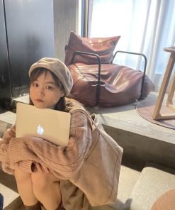 Extra Large Suede Velvet Tote Bag - Handmade Library Shoulder Handbag with Laptop Compartment - Stylish and Functional Carryall